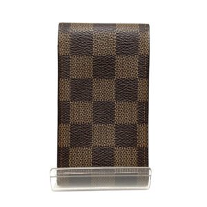 Louis Vuitton Brown Canvas etui  cigarettes wallet accessories | AlmaBagz