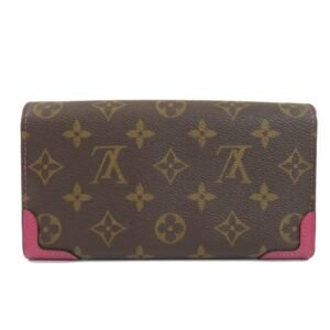 Louis Vuitton Brown Canvas Sarah wallet accessories | AlmaBagz