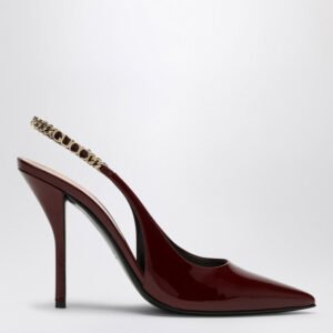 Gucci Signorina Pumps In Rosso Ancora Patent Leather Women | AlmaBagz