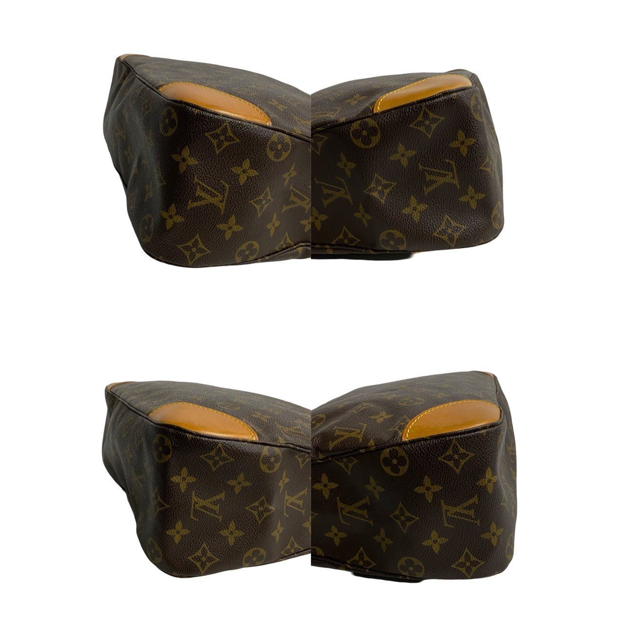 LOUIS VUITTON Shoulder Bag leather Brown Monogram Boulogne 35 | AlmaBagz - Image 7