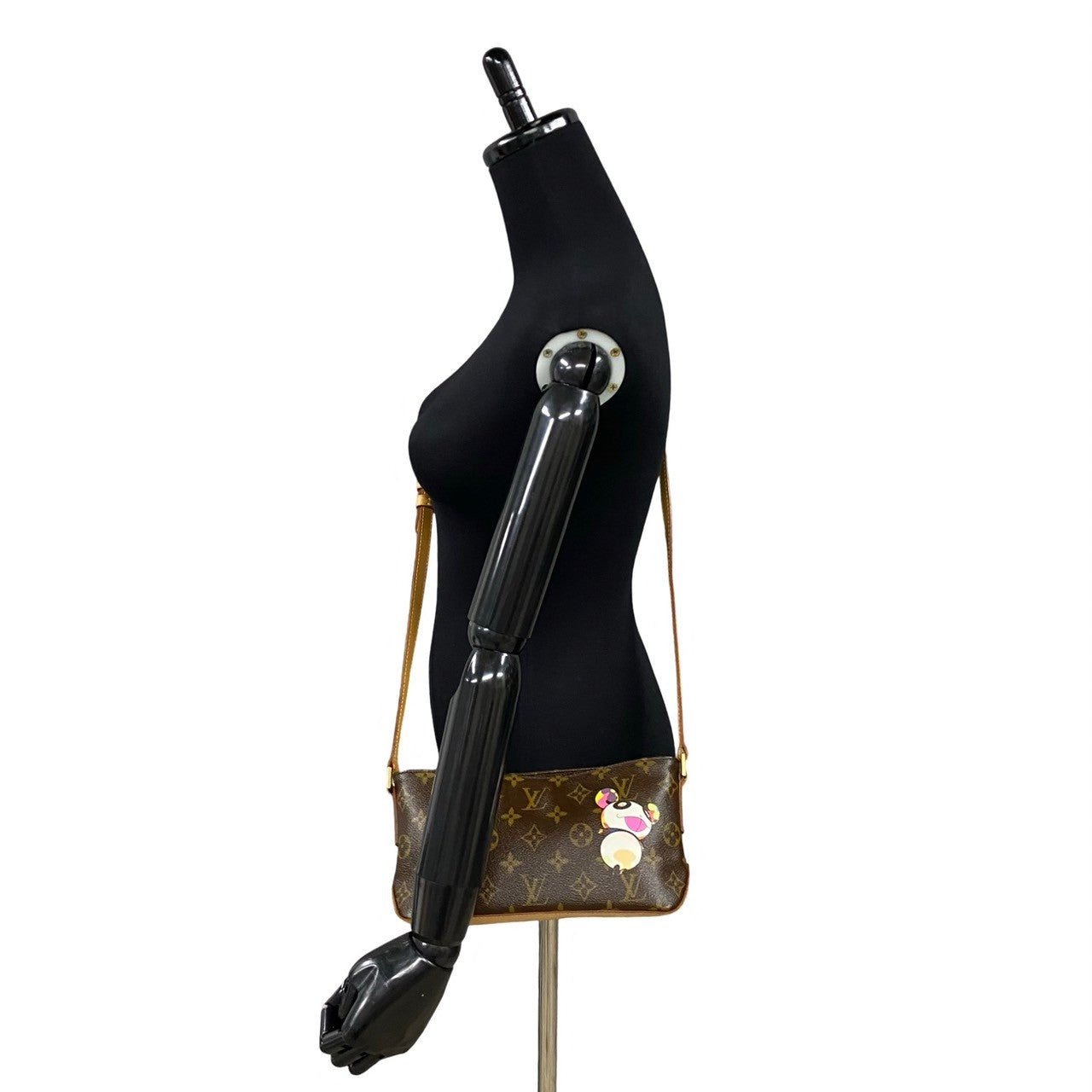 LOUIS VUITTON Shoulder Bag leather Brown Monogram Trotteur | AlmaBagz - Image 2