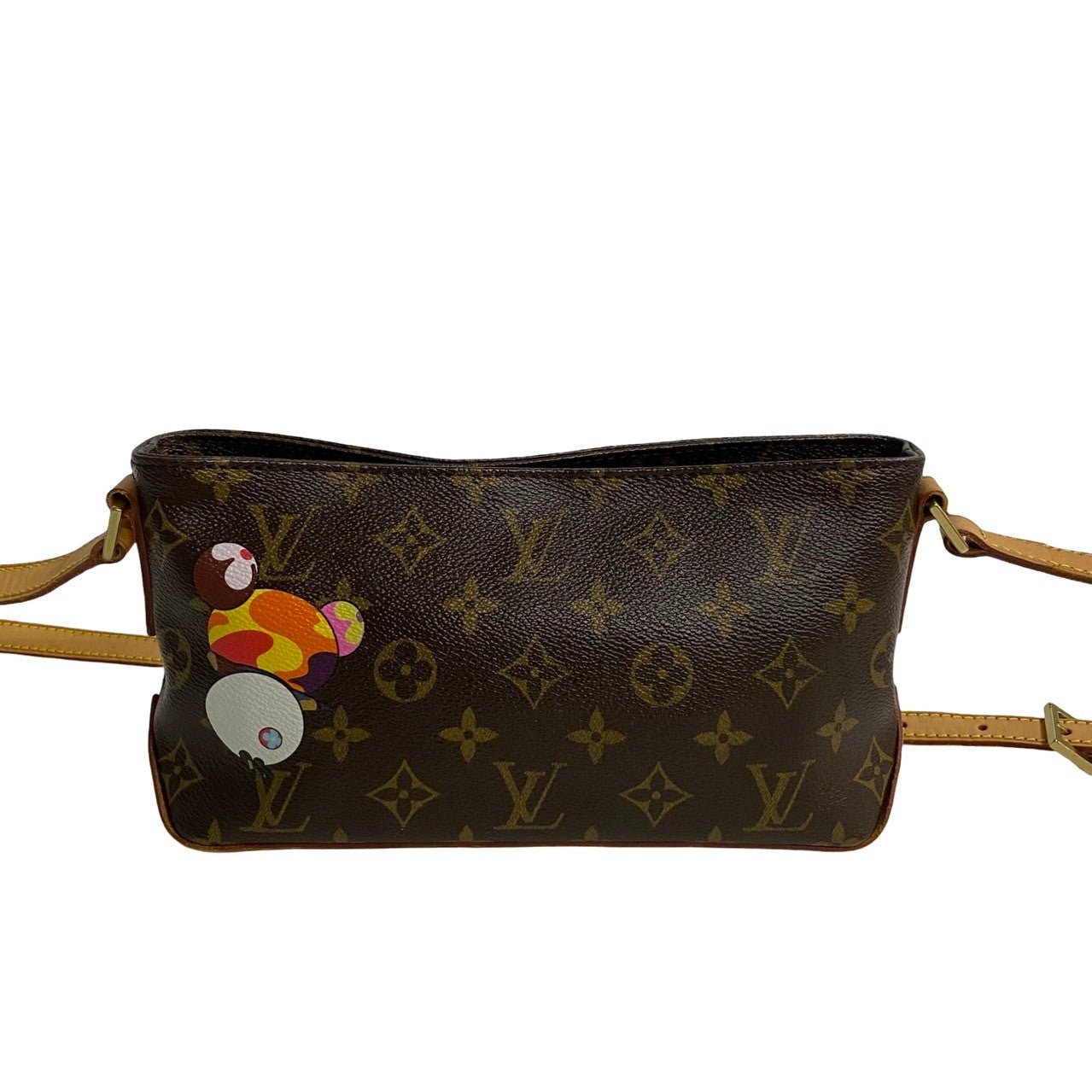 LOUIS VUITTON Shoulder Bag leather Brown Monogram Trotteur | AlmaBagz - Image 4