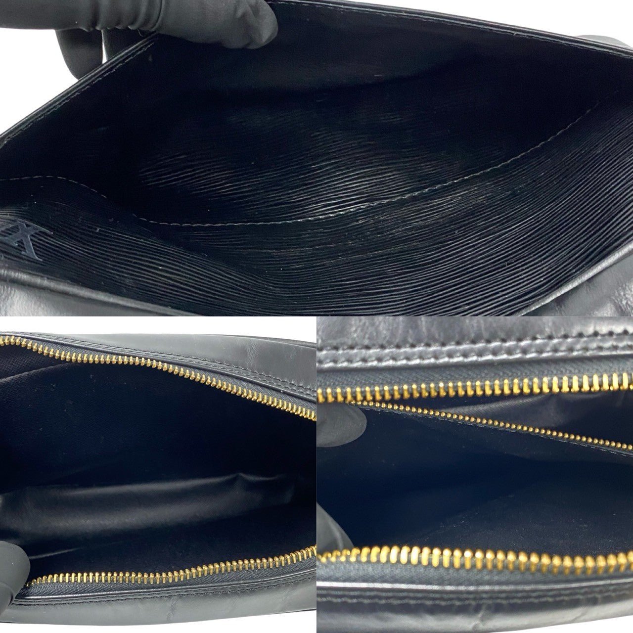 LOUIS VUITTON Shoulder Bag Epi Leather black Epi Trocadero | AlmaBagz - Image 8