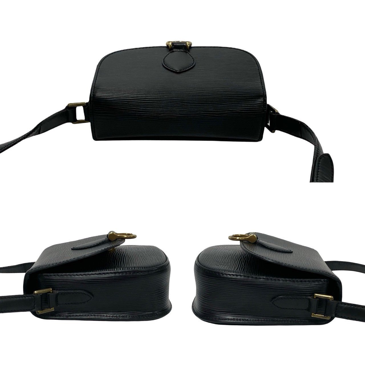 LOUIS VUITTON Shoulder Bag Epi Leather black Epi Mini Saint-Cloud | AlmaBagz - Image 5