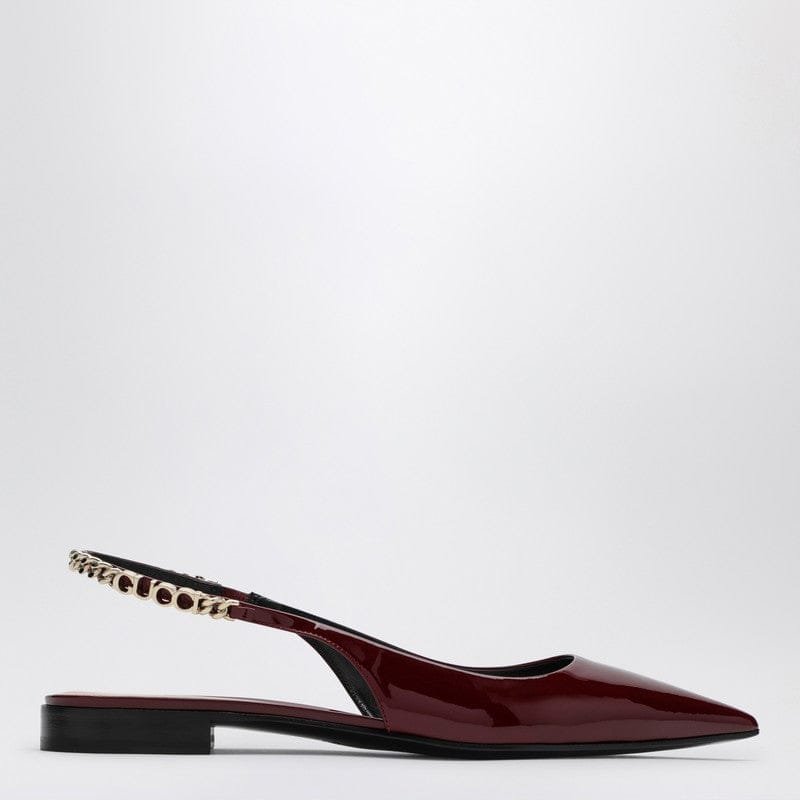 Gucci Ballerina Signorina Rosso Ancora Patent Leather Women | AlmaBagz
