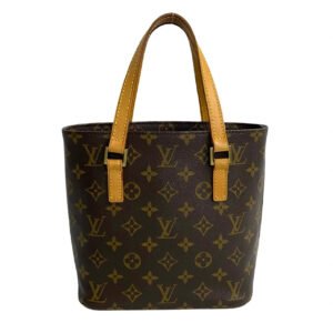 LOUIS VUITTON Handbag leather Brown Monogram VavinPM | AlmaBagz