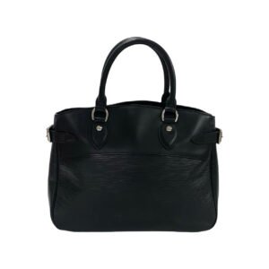 LOUIS VUITTON Handbag leather black Passy PM | AlmaBagz