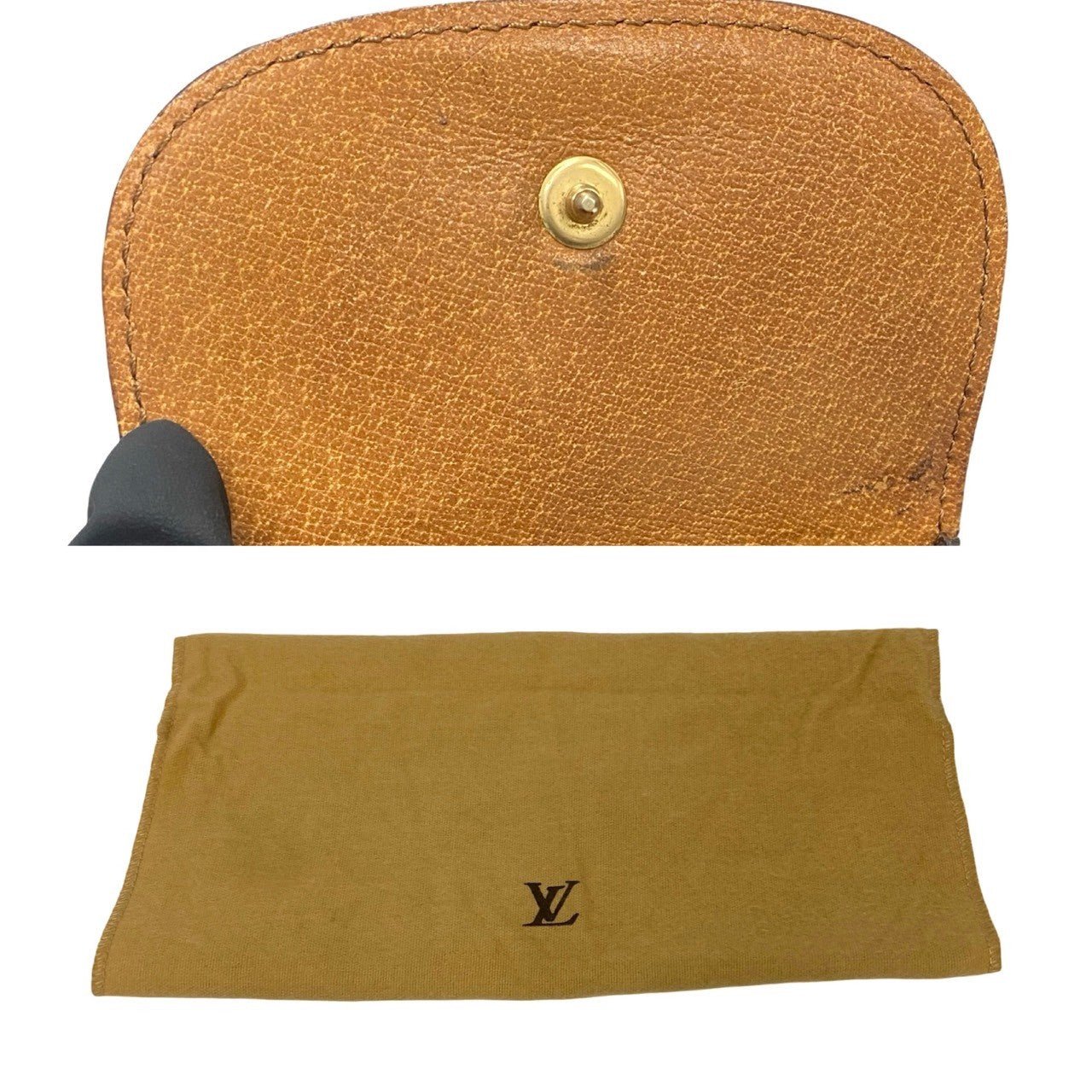 LOUIS VUITTON Shoulder Bag leather Brown Monogram Mini Mini Saint-Cloud | AlmaBagz - Image 9