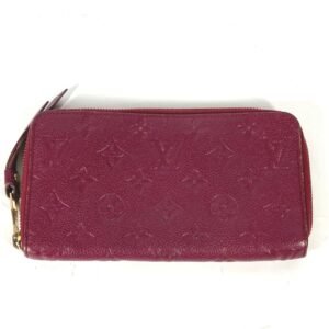 Louis Vuitton Aurore  Color Monogram Empreinte Leather Long Bill Wallet (Bi-Fold) | AlmaBagz