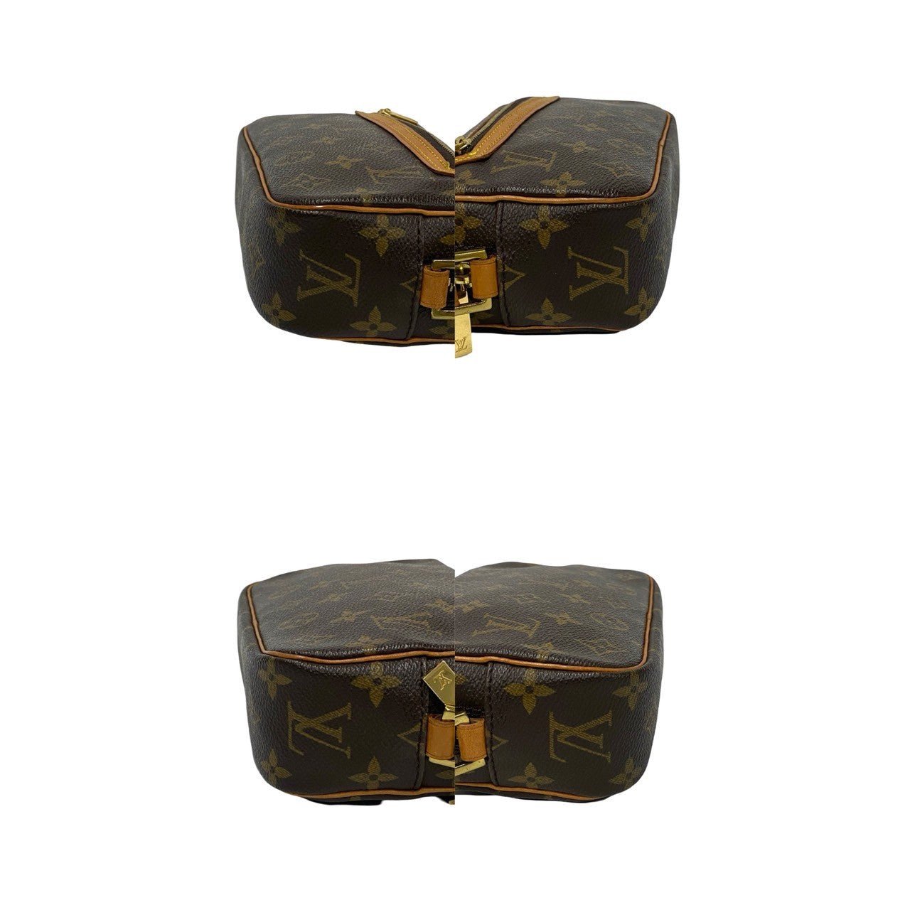 LOUIS VUITTON Shoulder Bag leather Brown Monogram Pochette cite | AlmaBagz - Image 7