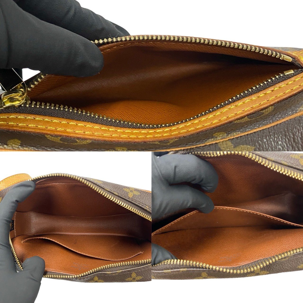 LOUIS VUITTON Shoulder Bag leather Brown Monogram Pochette cite | AlmaBagz - Image 8