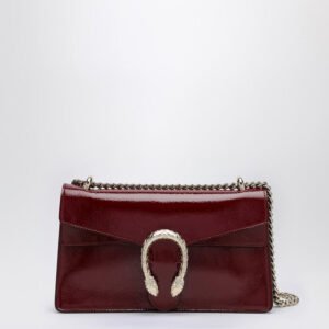 Gucci Small Dionysus Bag Red Anchor In Patent Leather Women | AlmaBagz