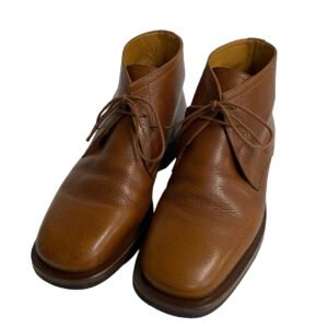 HERMES boots leather Brown | AlmaBagz