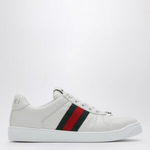 Gucci White Screener Low Sneaker Women | AlmaBagz
