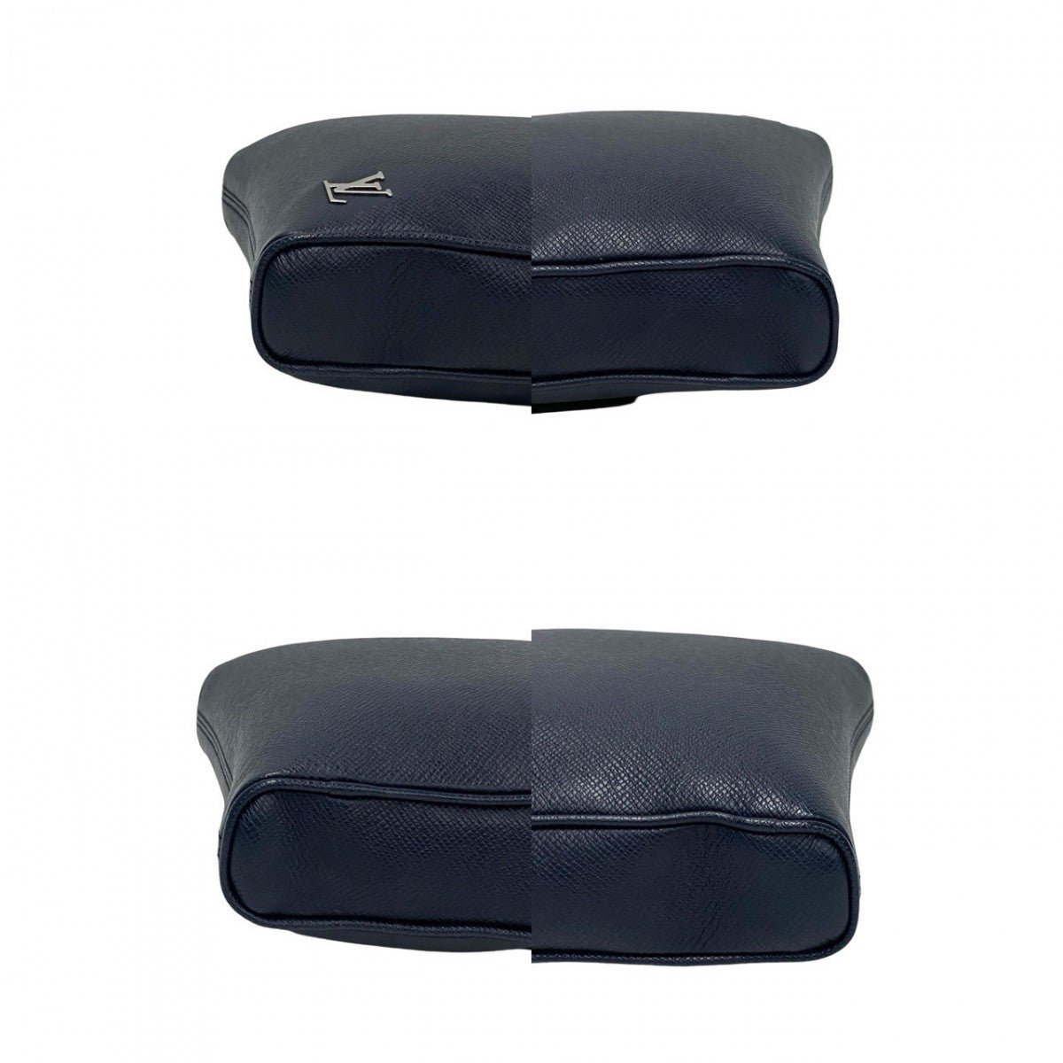 LOUIS VUITTON Shoulder Bag leather Navy Taiga Messenger PPM | AlmaBagz - Image 7