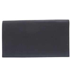 HERMES Long Wallet Purse Swift Blue indigo Citizen Twill Long | AlmaBagz
