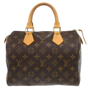 LOUIS VUITTON Handbag M41528 Monogram canvas Brown Monogram Speedy 25 | AlmaBagz
