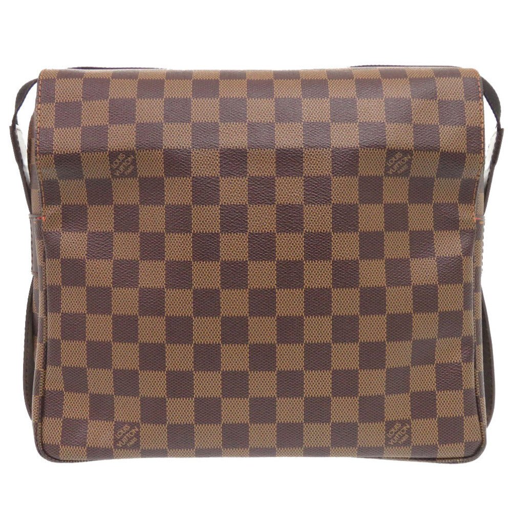 LOUIS VUITTON Shoulder Bag N45255 Damier canvas Brown Damier Naviglio mens Used | AlmaBagz