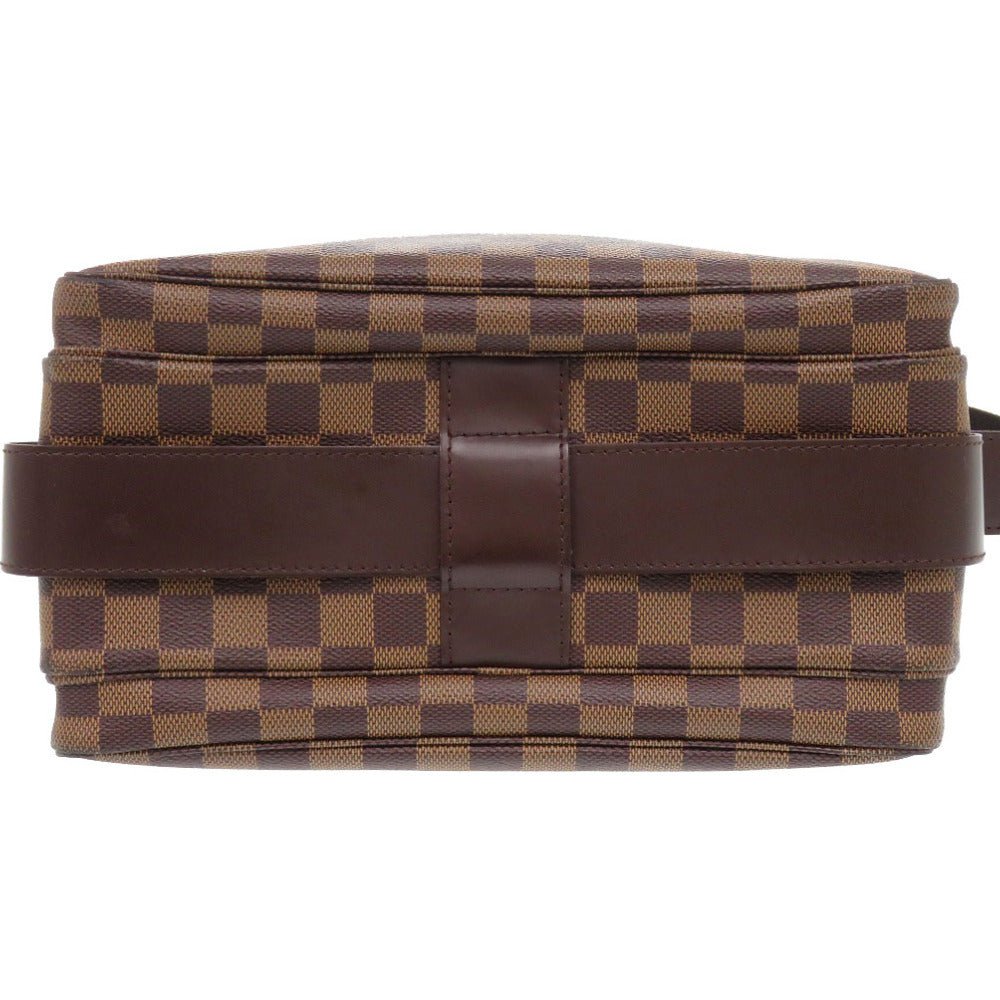 LOUIS VUITTON Shoulder Bag N45255 Damier canvas Brown Damier Naviglio mens Used | AlmaBagz - Image 2