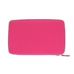HERMES Notebook cover Epsom Rose shocking Agenda zip | AlmaBagz