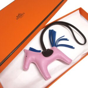 HERMES key ring Anemiro Morve Silvestre Bag charm Rodeo Charm PM unisex(Unisex) Used | AlmaBagz
