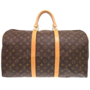 LOUIS VUITTON Boston Duffel bag M41416 Monogram canvas Brown Monogram Keepall bandouliere50 mens Used | AlmaBagz