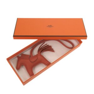 HERMES key ring Anemiro Carnelian Bag charm Rodeo PM charm Women Used | AlmaBagz