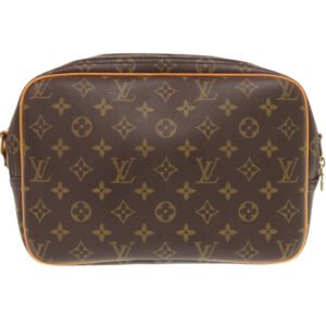LOUIS VUITTON Shoulder Bag M45254 Monogram canvas Brown Monogram Reporter PM unisex(Unisex) Used | AlmaBagz