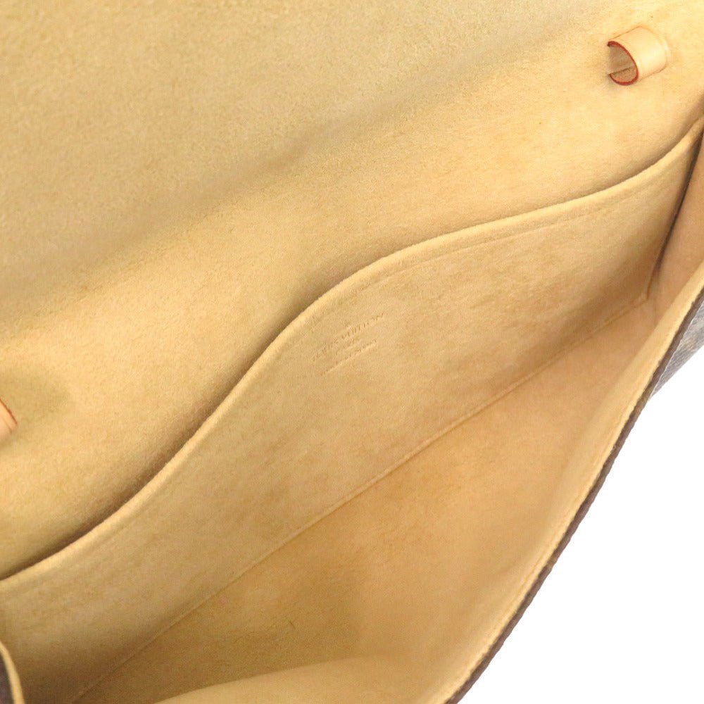 LOUIS VUITTON Shoulder Bag M51852 Monogram canvas Brown Monogram Pochette Twin GM Women Used | AlmaBagz - Image 4