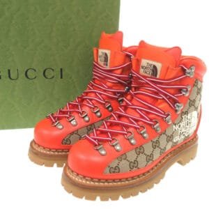GUCCI boots GG canvas Orange GUCCI x THE NORTH FACE Gucci x The North Face 38 | AlmaBagz
