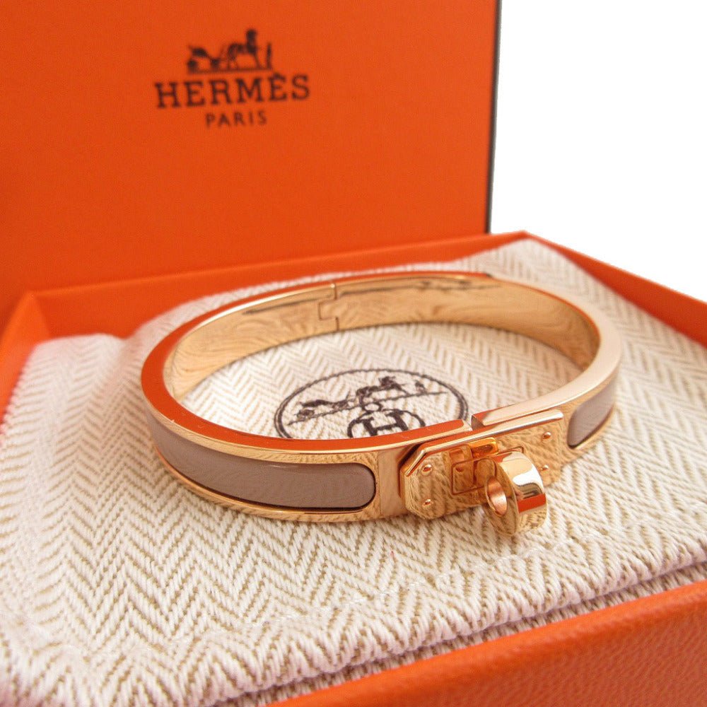 HERMES Bangle metal Rose gold Mini Click Kelly | AlmaBagz