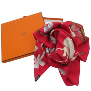 HERMES scarf silk multicolor Carre90 La Dance La Dance | AlmaBagz