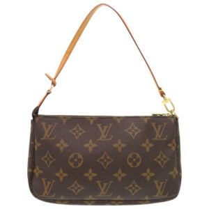 LOUIS VUITTON Pouch M51980 Monogram canvas Brown Monogram Pochette Accessory Pouch | AlmaBagz