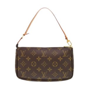 LOUIS VUITTON Pouch M51980 Monogram canvas Brown Monogram Pochette Accessoires | AlmaBagz