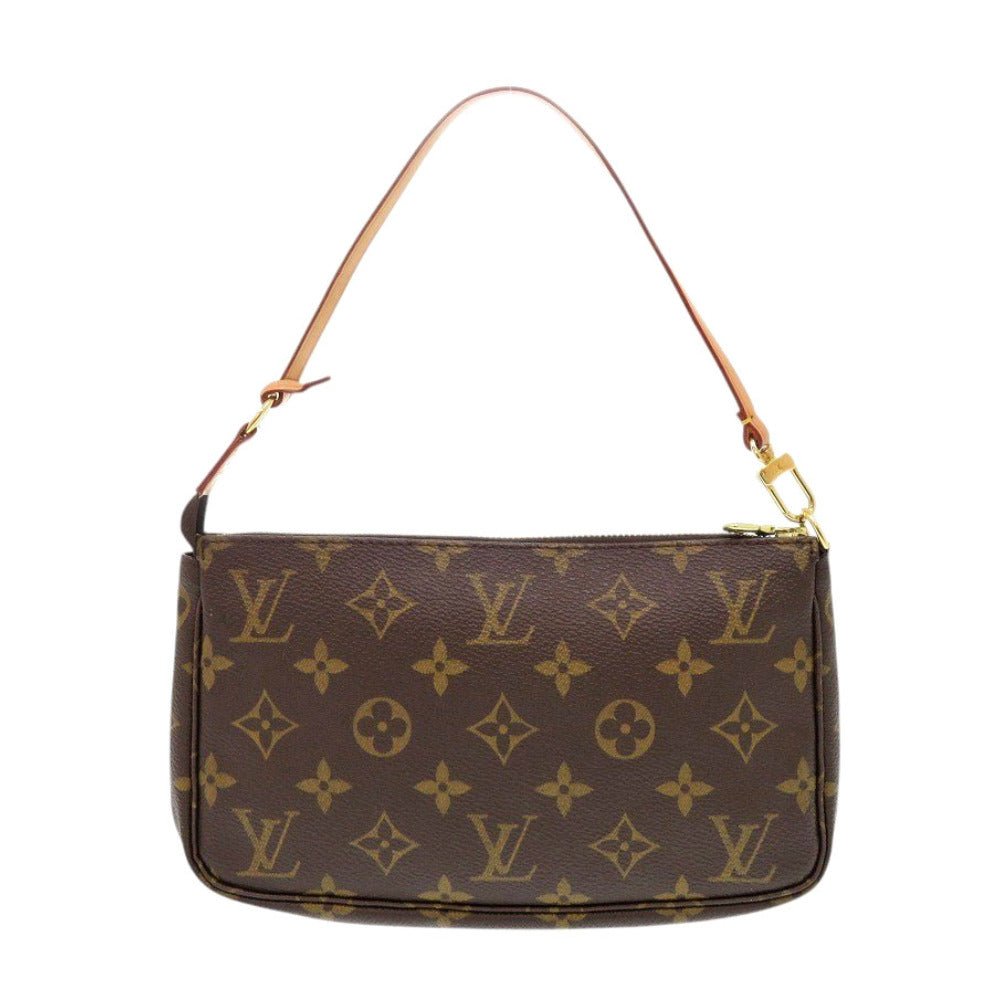 LOUIS VUITTON Pouch M51980 Monogram canvas Brown Monogram Pochette Accessoires | AlmaBagz