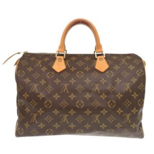 LOUIS VUITTON Handbag M41524 Monogram canvas Brown Monogram Speedy 35 | AlmaBagz