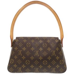 LOUIS VUITTON Handbag M51147 Monogram canvas Brown Monogram Mini Looping | AlmaBagz