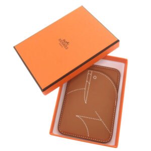 HERMES Card Case H0002731 37 Vaux Swift gold MagSafe Eman Morse | AlmaBagz