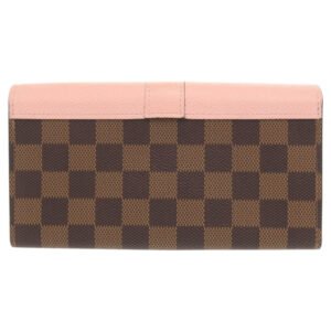 LOUIS VUITTON Long Wallet Purse N64447 Damier canvas Magnolia Damier Portefeuille Clapton | AlmaBagz