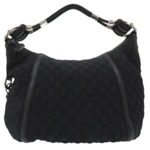 GUCCI Shoulder Bag Nylon black | AlmaBagz