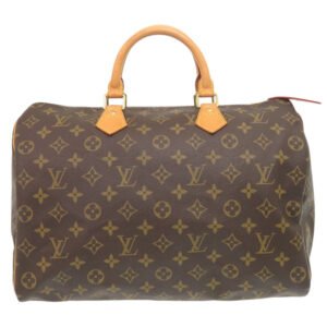 LOUIS VUITTON Handbag M41524 Monogram canvas Brown Monogram Speedy 35 | AlmaBagz