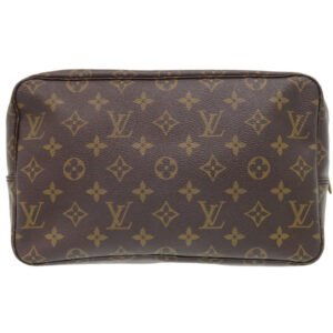 LOUIS VUITTON business bag M47522 Monogram canvas Brown Monogram Truth Cracking Ty 28 | AlmaBagz
