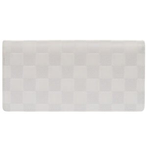 LOUIS VUITTON Long Wallet Purse N60335 Damier Anfini white Damier Portefeuille Braza | AlmaBagz