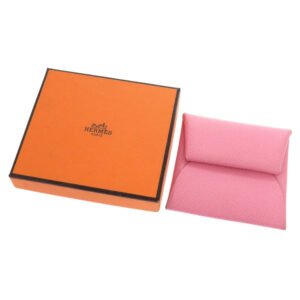HERMES Coin case Epsom pink Bastia | AlmaBagz