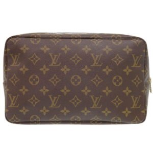 LOUIS VUITTON business bag M47522 Monogram canvas Brown Monogram Truth Cracking Ty 28 | AlmaBagz
