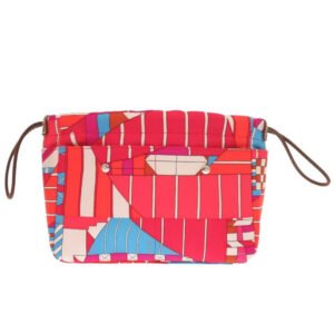 HERMES Pouch silk Red Foolby 20 Bag in Bag | AlmaBagz
