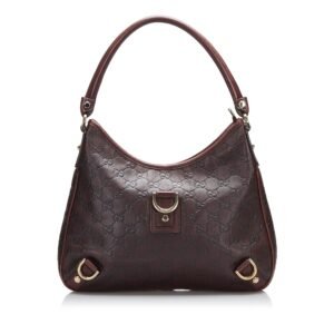 Gucci GG Canvas Abbey D-Ring Shoulder Bag | AlmaBagz