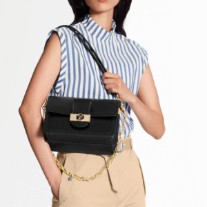 Louis Vuitton Dauphine MM Spring 2020 Noir | AlmaBagz