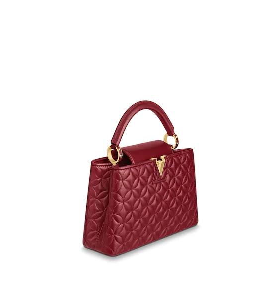 Louis Vuitton Capucines BB Rough Carmin | AlmaBagz