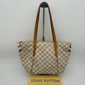Louis Vuitton Damier Azur Totally PM Tote Bag Beige | AlmaBagz
